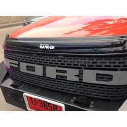 หน้ากระจัง แร๊พเตอร์ Rapter ดำด้าน ตัวอักษรดำเงา  รุ่น 2 ประตู 4 ประตู ใส่รถใหม่ ฟอร์ด เรนเจอร์ All New Ford Ranger 2012  พาสวูด